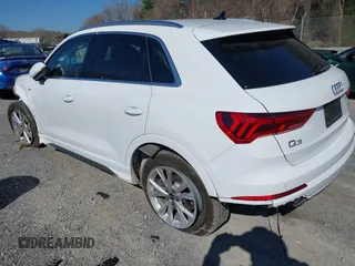 2023 Audi Q3 S line Premium with VIN WA1DECF35P1064930, listed as a IAAI auction lot 41872539 with 20,059 mi miles. Bid and sale history available at carsss.com. Image 3.