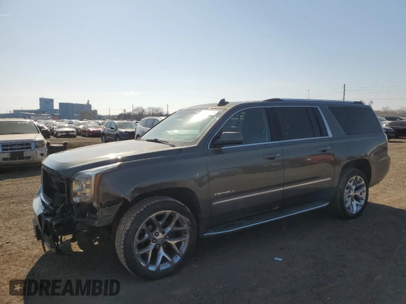 2017 GMC Yukon XL Denali with VIN 1GKS2HKJ8HR138713, listed as a Copart auction lot 48398095 with 170,066 mi miles and Salvage Title. Bid and sale history available at carsss.com. Image 1.