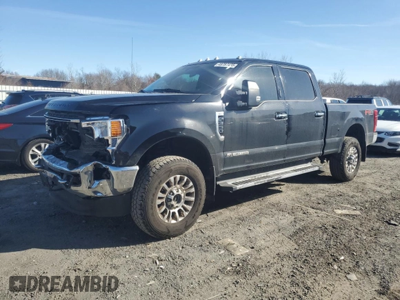 2021 Ford F-350 XL with VIN 1FT7W3BT8MEC96349, listed as a Copart auction lot 49787435 with 40,261 mi miles and Salvage Title. Bid and sale history available at DreamBid. Image 1.