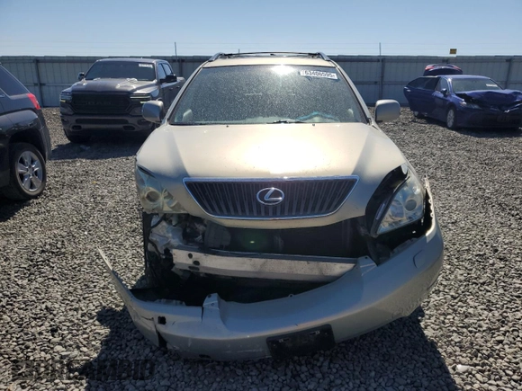 2005 Lexus RX 330 z VIN 2T2HA31U75C087004, wystawiony jako Copart lot #63406595 z przebiegiem Nie podano mil oraz Szkoda całkowita • Salvage title. Historia ofert i sprzedaży dostępna na DreamBid. Obrazek 5.