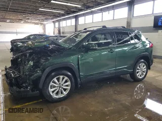 2023 Toyota Corolla Cross LE z VIN 7MUCAABG6PV058993, wystawiony jako Copart lot #57970845 z przebiegiem 58 255 mil mil oraz Szkoda całkowita • Salvage title. Historia ofert i sprzedaży dostępna na DreamBid. Obrazek 1.