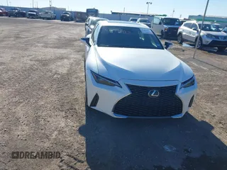 2022 Lexus IS with VIN JTHDA1D29N5118623, listed as a IAAI auction lot 41673973 with 50,292 mi miles. Bid and sale history available at carsss.com. Image 6.