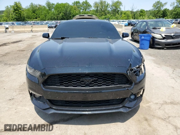 2015 Ford Mustang EcoBoost with VIN 1FA6P8TH1F5401967, listed as a Copart auction lot 59552635 with 79,886 mi miles and Salvage title. Bid and sale history available at DreamBid. Image 5.