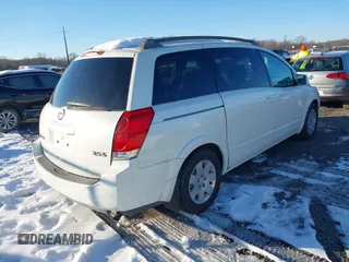 2004 Nissan Quest SL with VIN 5N1BV28U94N371109, listed as a IAAI auction lot 41338924 with 183,433 mi miles. Bid and sale history available at carsss.com. Image 4.