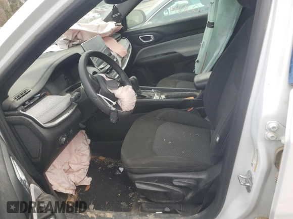 2023 Jeep Compass Sport with VIN 3C4NJDAN7PT547994, listed as a Copart auction lot 44040825 with 35,148 mi miles and Salvage title. Bid and sale history available at DreamBid. Image 7.