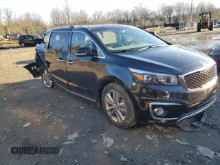 2018 Kia Sedona SX-L with VIN KNDME5C17J6363785, listed as a Copart auction lot 56021934 with 23,698 mi miles and Non Repairable. Bid and sale history available at carsss.com. Image 4.