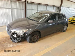 2014 Mazda 3 i Sport with VIN JM1BM1K74E1197382, listed as a Copart auction lot 60290665 with 208,672 mi miles and Salvage title. Bid and sale history available at DreamBid. Image 1.
