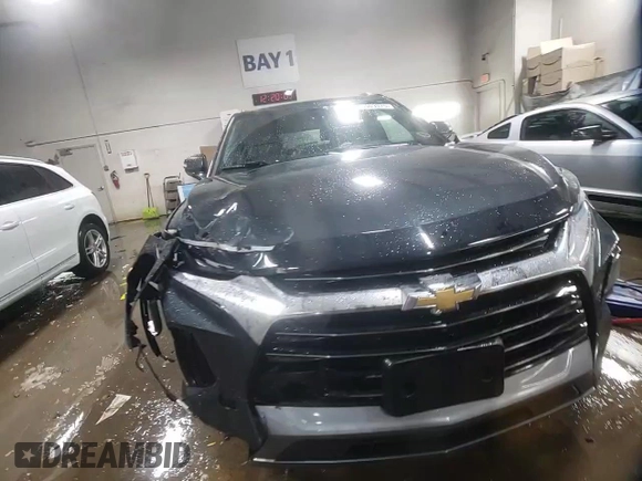 2019 Chevrolet Blazer Premier with VIN 3GNKBFRS7KS702927, listed as a Copart auction lot 45969075 with 34,494 mi miles and Salvage title. Bid and sale history available at DreamBid. Image 13.