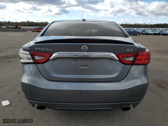 2018 Nissan Maxima SV with VIN 1N4AA6AP1JC379984, listed as a Copart auction lot 43532755 with 115,387 mi miles and Salvage Title. Bid and sale history available at carsss.com. Image 6.