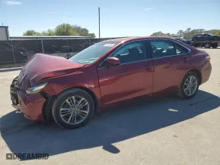 2015 Toyota Camry XLE with VIN 4T1BF1FK5FU985351, listed as a Copart auction lot 48182595 with 46,072 mi miles and Non Repairable. Bid and sale history available at carsss.com. Image 1.