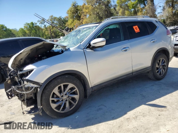 2016 Nissan Rogue SL with VIN 5N1AT2MT6GC762135, listed as a Copart auction lot 50206005 with Not Provided miles and Non Repairable. Bid and sale history available at DreamBid. Image 1.