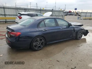 2023 Mercedes-Benz E 450 with VIN W1KZF5KBXPB138070, listed as a Copart auction lot 47026175 with 40,503 mi miles and Salvage Title. Bid and sale history available at DreamBid. Image 3.