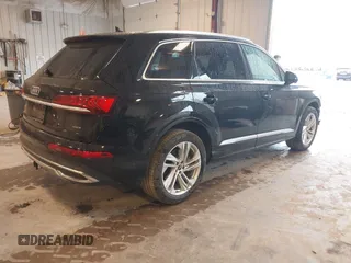 2023 Audi Q7 Premium with VIN WA1AXBF73PD000720, listed as a IAAI auction lot 42335398 with 26,736 mi miles and . Bid and sale history available at DreamBid. Image 4.