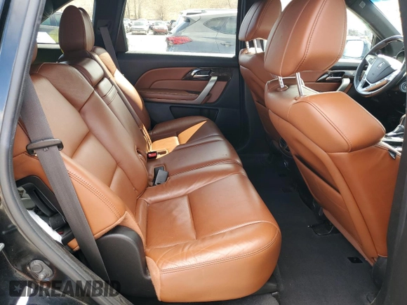 2012 Acura MDX Advance with VIN 2HNYD2H61CH519242, listed as a Copart auction lot 49576485 with 138,431 mi miles and Salvage title. Bid and sale history available at DreamBid. Image 11.