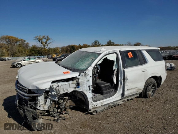 2023 Chevrolet Tahoe Commercial с VIN 1GNSKLED6PR442441, выставлен на аукционе Copart как лот 75516904 с пробегом Не указан миль и Списание • Salvage title. История ставок и продаж доступна на DreamBid. Изображение 1.