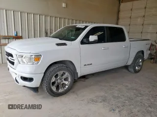 2020 Ram 1500 Lone Star с VIN 1C6RREFT7LN361686, выставлен на аукционе Copart как лот 59579555 с пробегом 74 421 миль миль и Списание • Salvage title. История ставок и продаж доступна на DreamBid. Изображение 1.