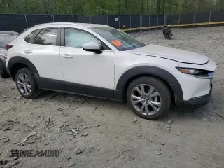 2023 Mazda CX-30 S Select with VIN 3MVDMBBM5PM509766, listed as a Copart auction lot 54146295 with 17,420 mi miles and Salvage title. Bid and sale history available at DreamBid. Image 4.
