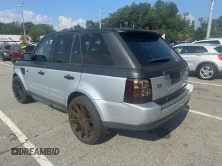 2006 Land Rover Range Rover Sport HSE with VIN SALSF25416A94864, listed as a Copart auction lot 65340605 with 8,000 mi miles and Clean title. Bid and sale history available at DreamBid. Image 3.