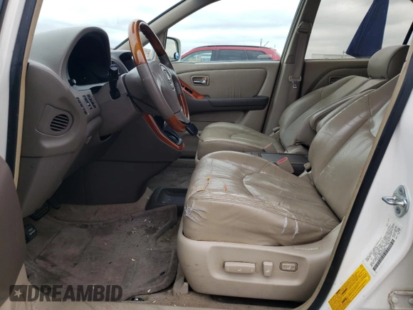 2002 Lexus RX 300 with VIN JTJHF10U720255271, listed as a Copart auction lot 70510154 with 249,063 mi miles and Salvage Title. Bid and sale history available at carsss.com. Image 7.
