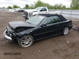 2005 BMW 3 Series 330Ci z VIN WBABW53435PL51726, wystawiony jako Copart lot #57446595 z przebiegiem 158 467 mil mil oraz Szkoda całkowita • Salvage title. Historia ofert i sprzedaży dostępna na DreamBid. Obrazek 1.