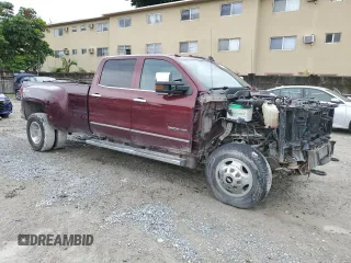 2016 Chevrolet Silverado 3500HD LTZ with VIN 1GC4K0C8XGF159628, listed as a Copart auction lot 74576054 with 0 mi miles and Salvage Title. Bid and sale history available at carsss.com. Image 4.