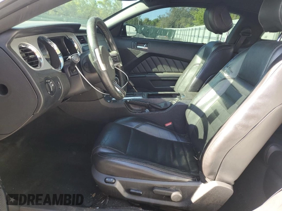 2014 Ford Mustang V6 with VIN 1ZVBP8AM1E5319001, listed as a Copart auction lot 49256535 with 170,655 mi miles and Salvage Title. Bid and sale history available at carsss.com. Image 7.