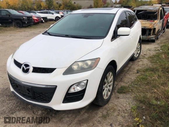 2012 Mazda CX-7 i Sport z VIN JM3ER2B57C0422357, wystawiony jako Copart lot #75446634 z przebiegiem 111 443 mil mil oraz Czysty tytuł • Clean title. Historia ofert i sprzedaży dostępna na DreamBid. Obrazek 1.