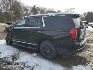 2023 GMC Yukon Denali with VIN 1GKS1DKL0PR263524, listed as a Copart auction lot 44509635 with 32,911 mi miles and Clean Title. Bid and sale history available at carsss.com. Image 2.