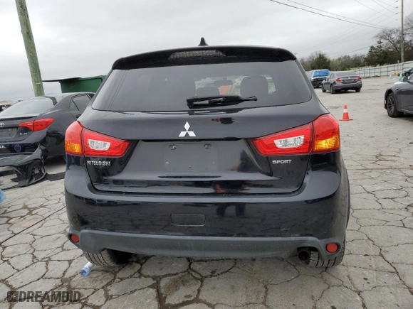 2017 Mitsubishi Outlander Sport ES 2.0 with VIN JA4AR3AU0HZ021722, listed as a Copart auction lot 51269225 with 56,660 mi miles and Salvage Title. Bid and sale history available at carsss.com. Image 6.