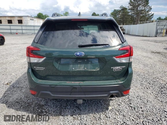 2023 Subaru Forester Premium with VIN JF2SKAEC1PH539820, listed as a Copart auction lot 61533035 with 21,518 mi miles and Salvage title. Bid and sale history available at DreamBid. Image 6.