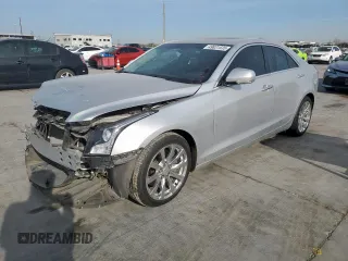 2018 Cadillac ATS Luxury RWD z VIN 1G6AB5RX2J0116395, wystawiony jako Copart lot #49831535 z przebiegiem Nie podano mil oraz Szkoda całkowita • Salvage title. Historia ofert i sprzedaży dostępna na DreamBid. Obrazek 1.