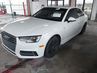 2018 Audi A4 Premium с VIN WAUKMAF42JA154585, выставлен на аукционе IAAI как лот 41294300 с пробегом 90 160 миль миль и . История ставок и продаж доступна на DreamBid. Изображение 2.