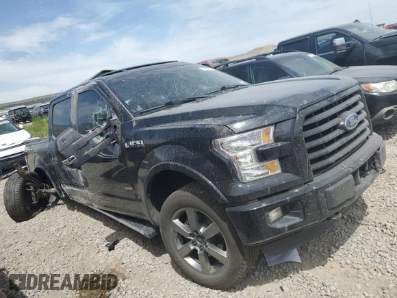 2016 Ford F-150 XLT with VIN 1FTEW1EG0GFA79788, listed as a Copart auction lot 60686285 with 183,586 mi miles and Salvage title. Bid and sale history available at DreamBid. Image 4.