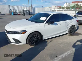 2024 Honda Civic Si with VIN 2HGFE1E51RH470618, listed as a IAAI auction lot 41756006 with 15,056 mi miles and . Bid and sale history available at DreamBid. Image 18.