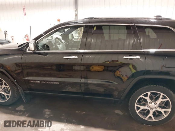 2021 Jeep Grand Cherokee Limited with VIN 1C4RJFBGXMC709346, listed as a IAAI auction lot 41806427 with 79,799 mi miles and . Bid and sale history available at DreamBid. Image 15.