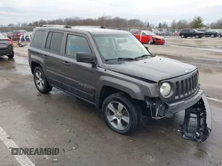 2017 Jeep Patriot High Altitude with VIN 1C4NJRFB8HD206087, listed as a IAAI auction lot 41464234 with 96,345 mi miles. Bid and sale history available at carsss.com. Image 1.