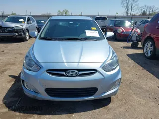 2012 Hyundai Accent SE with VIN KMHCU5AE0CU022050, listed as a IAAI auction lot 41955452 with 140,460 mi miles. Bid and sale history available at carsss.com. Image 12.