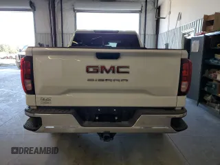 2024 GMC Sierra 1500 Pro with VIN 1GTUUAED1RZ197826, listed as a Copart auction lot 64646074 with 0 mi miles and Salvage Title. Bid and sale history available at carsss.com. Image 6.