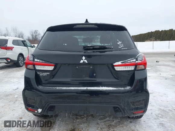 2020 Mitsubishi Outlander Sport ES 2.0 with VIN JA4AR3AU3LU006654, listed as a IAAI auction lot 41565859 with 131,141 mi miles. Bid and sale history available at carsss.com. Image 16.
