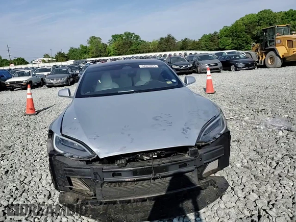 2017 Tesla Model S 60 with VIN 5YJSA1E15HF203248, listed as a Copart auction lot 54923855 with 84,214 mi miles and Salvage title. Bid and sale history available at DreamBid. Image 13.