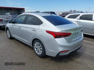 2022 Hyundai Accent SE with VIN 3KPC24A62NE167945, listed as a IAAI auction lot 41991124 with 26,376 mi miles and . Bid and sale history available at carsss.com. Image 3.