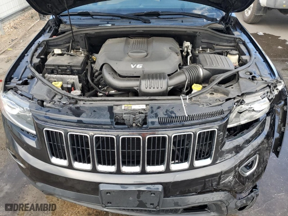 2014 Jeep Grand Cherokee Laredo with VIN 1C4RJFAG1EC440334, listed as a Copart auction lot 50647025 with 158,027 mi miles and Salvage Title. Bid and sale history available at carsss.com. Image 12.