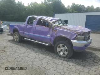 2005 Ford F-250 XL with VIN 1FTSW21P35EC79470, listed as a Copart auction lot 59625705 with 242,454 mi miles and Salvage title. Bid and sale history available at DreamBid. Image 4.