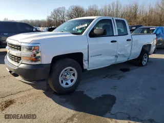 2016 Chevrolet Silverado 1500 Work Truck with VIN 1GCRCNEH9GZ389754, listed as a Copart auction lot 46474975 with 147,436 mi miles and Salvage Title. Bid and sale history available at carsss.com. Image 1.