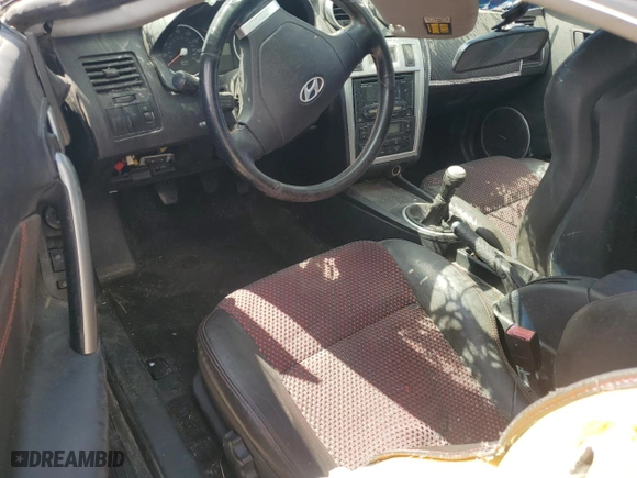 2006 Hyundai Tiburon GT with VIN KMHHN65FX6U191069, listed as a Copart auction lot 68652734 with 0 mi miles and Clean Title. Bid and sale history available at carsss.com. Image 8.