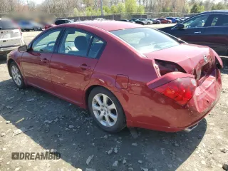2007 Nissan Maxima 3.5 SL with VIN 1N4BA41E37C845530, listed as a Copart auction lot 51525105 with 200,118 mi miles and Salvage Title. Bid and sale history available at carsss.com. Image 2.