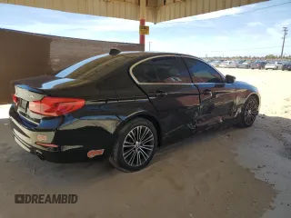 2020 BMW 5 Series 530e with VIN WBAJA9C01LCD69759, listed as a Copart auction lot 58271025 with 56,732 mi miles and Salvage title. Bid and sale history available at DreamBid. Image 3.