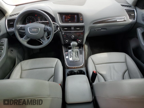 2014 Audi Q5 Premium Plus with VIN WA1LFBFP3EA028494, listed as a Copart auction lot 59033515 with 130,206 mi miles and Salvage title. Bid and sale history available at DreamBid. Image 8.
