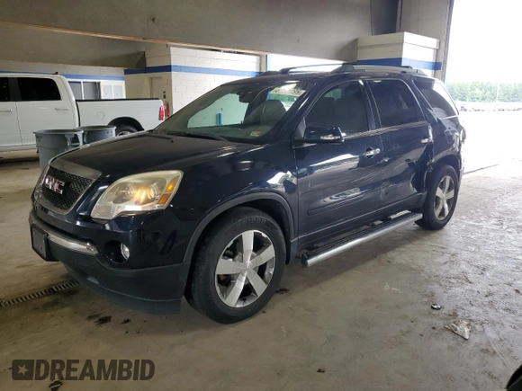 2011 GMC Acadia SLT2 with VIN 1GKKRSED4BJ173320, listed as a Copart auction lot 60407895 with 130,089 mi miles and Salvage title. Bid and sale history available at DreamBid. Image 1.