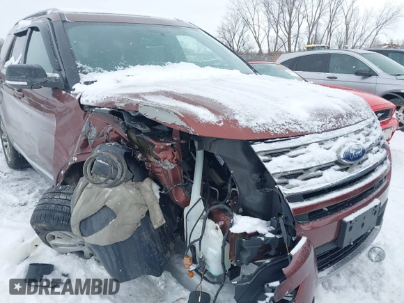 2018 Ford Explorer XLT with VIN 1FM5K8D83JGA36476, listed as a IAAI auction lot 41606691 with 94,190 mi miles and . Bid and sale history available at carsss.com. Image 6.